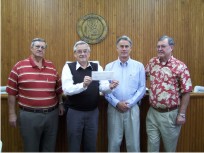 City receives check
